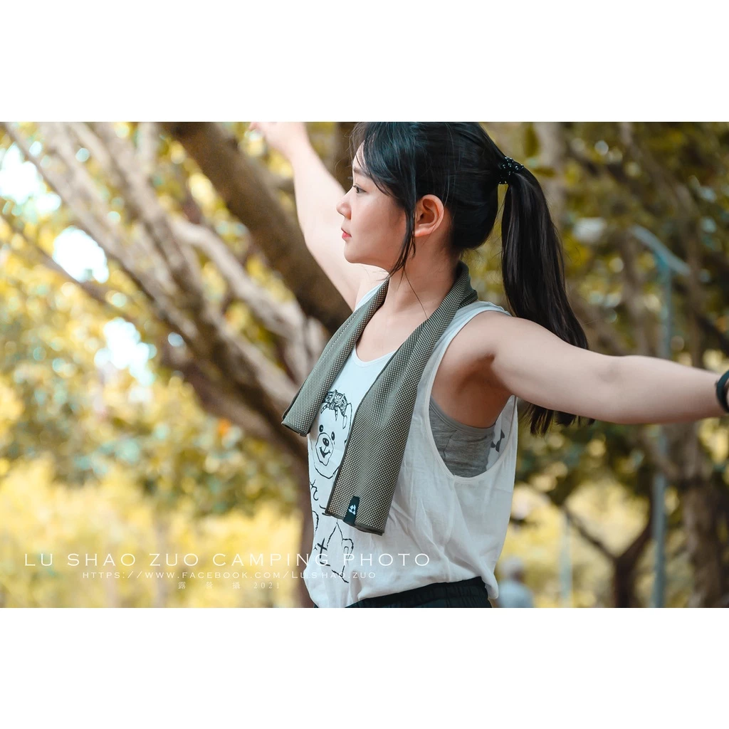 【綠色工場】 <openjoynt> 雙色冰涼機能運動毛巾