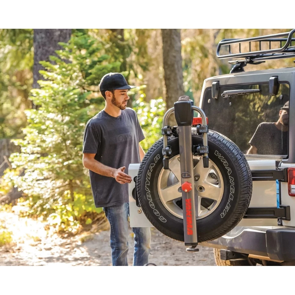 YAKIMA SpareRide 拖車式備胎型自行車架【綠色工場】 腳踏車架 後背式車架 攜車架 備胎式 #2599