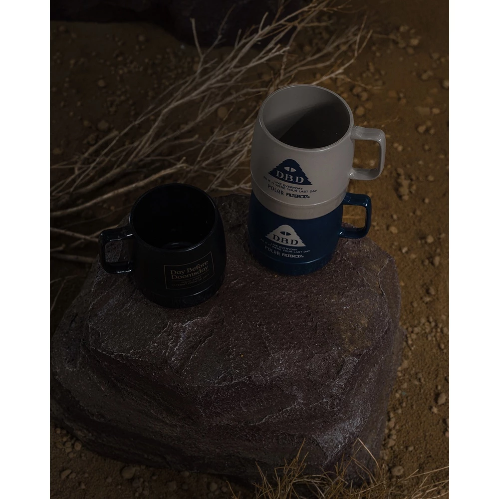 【綠色工場】Filter017® X POLeR® D.B.D Logo Dinex® 可層疊戶外保溫提耳杯 馬克杯
