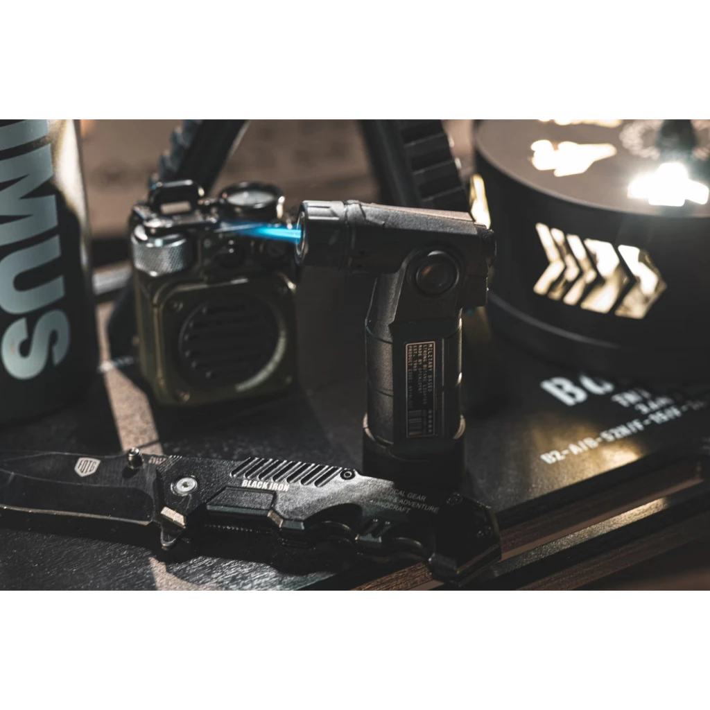 拓幸良品 軍規防風點火器【綠色工場】Openjoynt 打火機 1300°C藍色火焰 兩段式點火 連續點火裝置