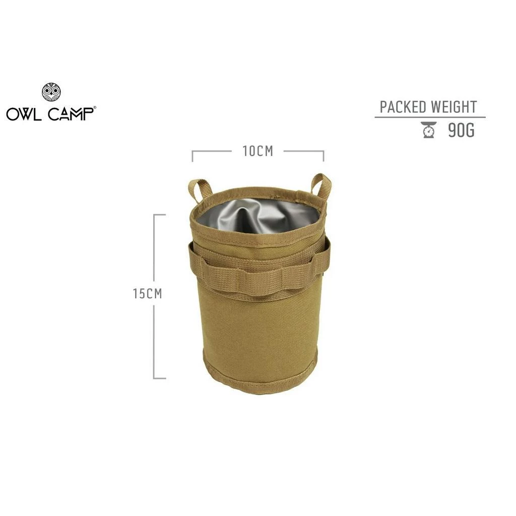 【綠色工場】OwlCamp CSC 折疊椅掛杯架 Folding Chair Cup Holder 飲料架 軍風保溫杯套