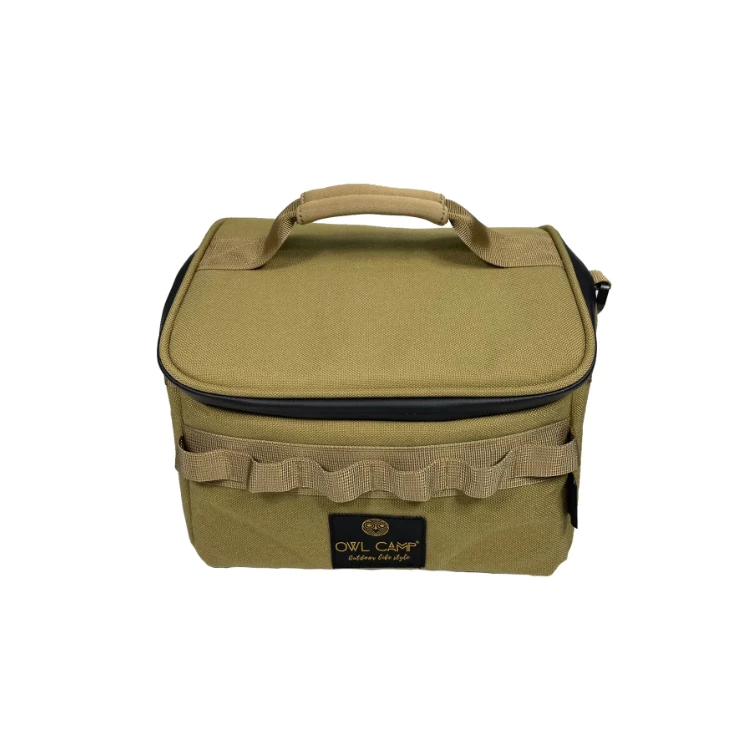 【綠色工場】Owl Camp SEA 調味收納盒 (共3色) 置物袋 掛袋 軍風露營 廚房用具 烹飪 調味罐 收納袋