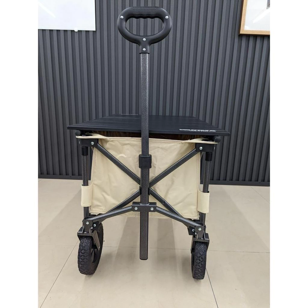 【綠色工場】YAKIMA 露營戶外手拉車 (附專用鋁桌板) 防水牛津布 手推車 折疊式拖車 露營推車 寵物推車 小孩推車