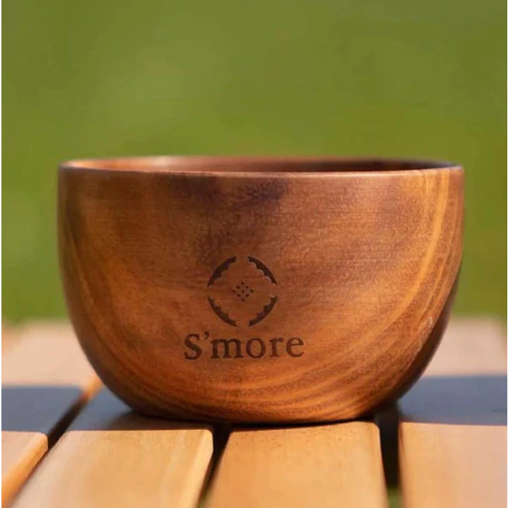 木製餐具沙拉碗 【綠色工場】實木碗 飯碗 湯碗 原木碗 野營戶外餐具 /時尚碗