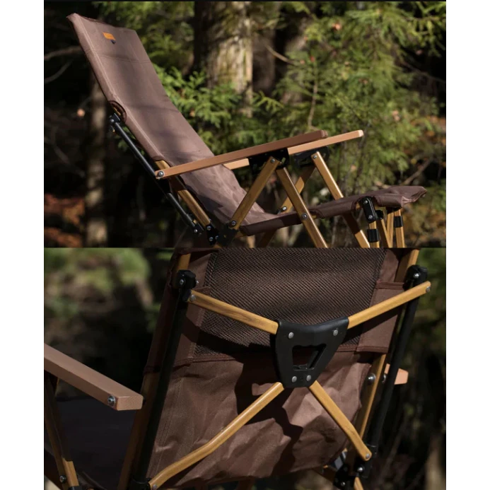 可調節高背椅【綠色工場】露營高背椅 摺疊椅 大川椅 可調整椅背 附收納袋