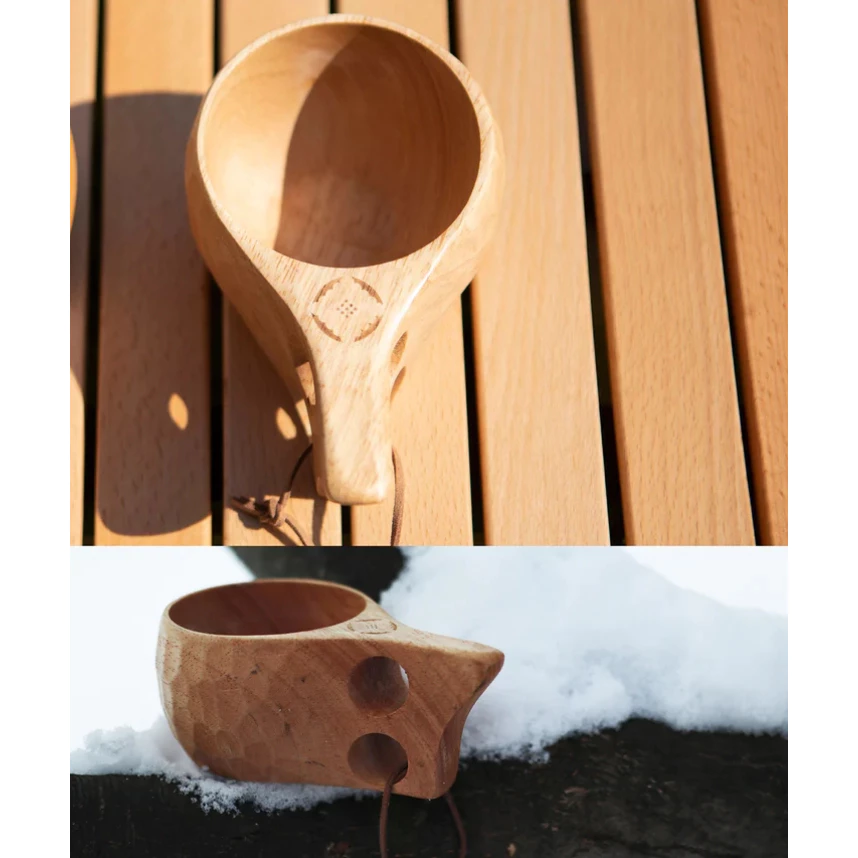 天然木馬克杯【綠色工場】實木杯 木杯 木質杯子 提柄杯 水杯 茶杯 橡木杯 天然橡膠木馬克杯