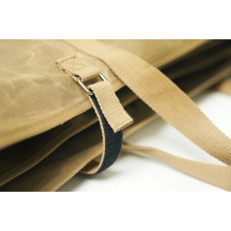 FIELD WORKS 鐵件收納袋【綠色工場】上蠟帆布袋 FW鐵桌板可收納 加厚手提袋 7個收納夾層 防水抗撕裂