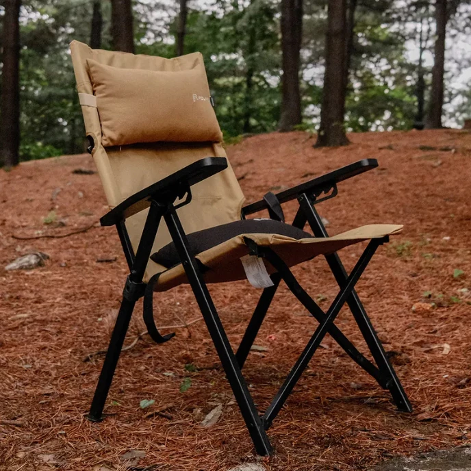 POLARIS北極星 COCO椅枕【綠色工場】露營椅靠枕 腰枕 韓國製精品 魔鬼氈可調整 頸枕 附收納袋