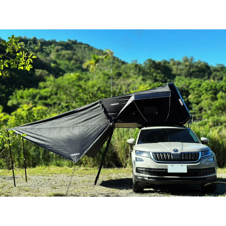 TIMEBOX TB-35 210全天候硬殼車頂帳 【綠色工場】車頂4人帳 ABS 硬頂車頂帳篷 車宿 帳棚 露營 野營