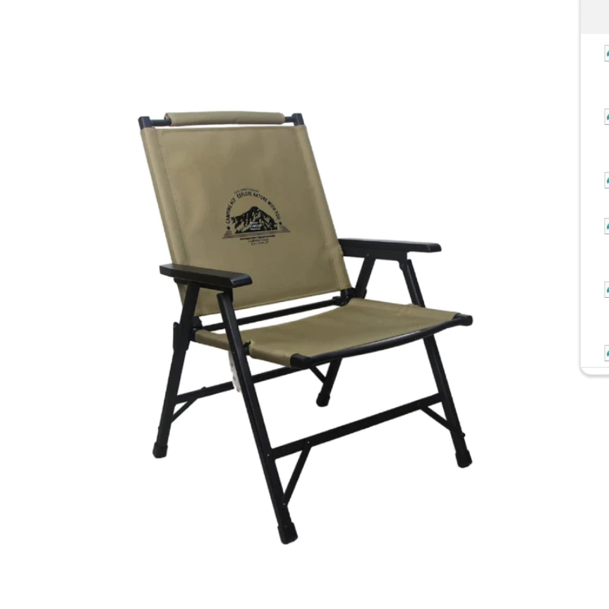 CAMPING ACE 野樂 黑森戰術經典椅 【綠色工場】露營椅 克米特椅 摺疊椅 收納椅 軍風風格露營 ARC-1T