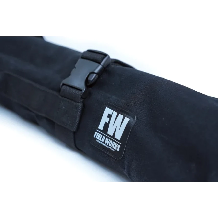 FIELD WORKS 營柱收納袋【綠色工場】營柱袋 長形收納袋 上蠟帆布 280/210營柱可用 伸縮營柱 露營營柱