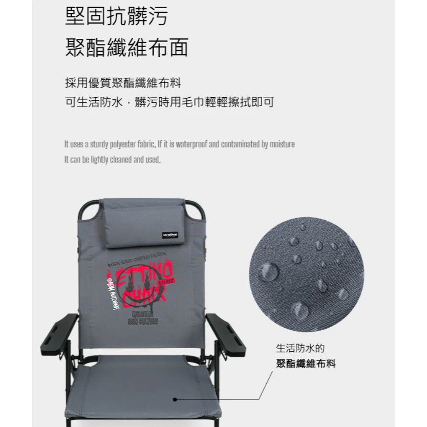 KAZMI KZM 可躺平六段低座折疊椅【綠色工場】露營椅 摺疊椅 躺椅 休閒椅 鋁合金骨架 附收納袋