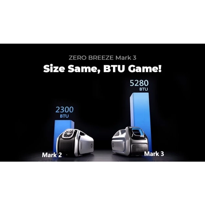 ZeroBreeze Mark3 手提冷氣【綠色工場】移動空調 行動冷氣 總代理公司貨 便攜式空調 移動空調 帳篷冷氣