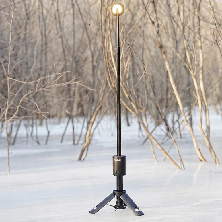 OUTASK｜戶外伸縮照明燈 <官方授權>【綠色工場】LED燈 手電筒 照明燈 露營燈 巨燈 伸縮燈 立柱燈 可磁吸防水