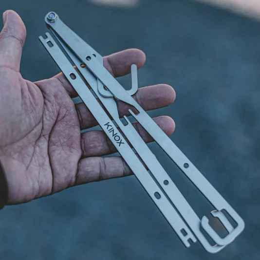 KINOX 不鏽鋼摺疊掛架【綠色工場】吊掛衣架 瀝水籃掛組 吊掛勾 不鏽鋼 附收納袋（一組二入含收納袋） 韓國製