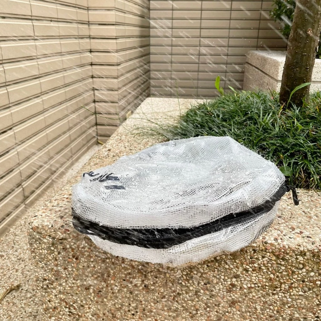 YUHI 橙光 極好清防潑水收納袋【綠色工場】台灣製 透明收納袋 手提袋 置物袋 裝備袋 工具袋 圓形收納袋