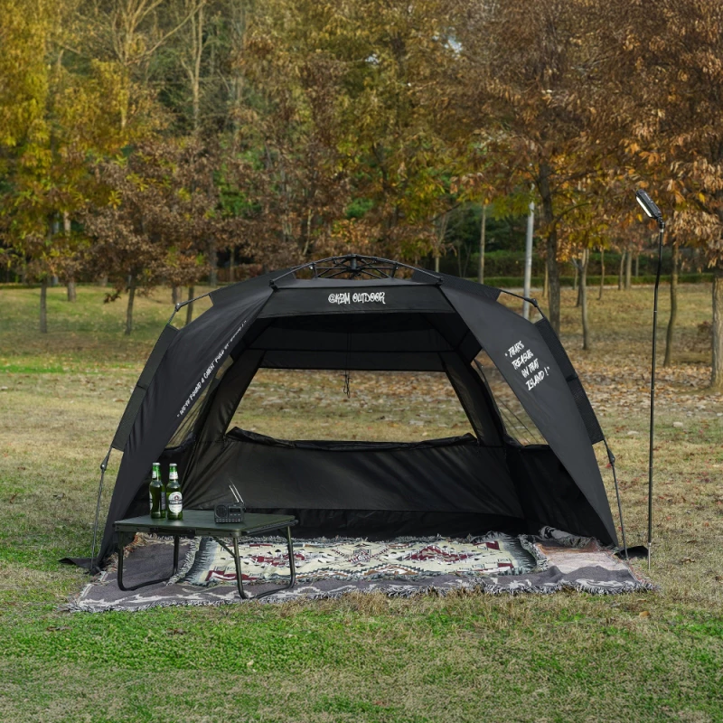 KZM 硬派速搭沙灘帳【綠色工場】速開帳 秒開帳 野餐帳 沙灘帳 附收納袋 kazmi K251T3T02