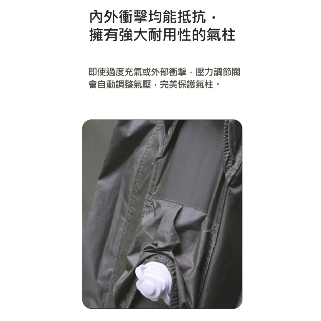 URBANSIDE EASY BUNKER 邦克充氣帳【綠色工場】充氣帳 氣柱帳 一房一廳 帳篷 隧道帳