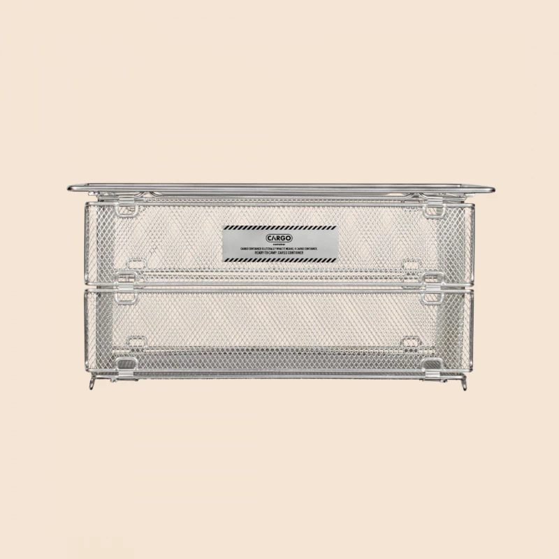 CARGO 1單位折疊網籃【綠色工場】IGT 一單位瀝水籃 摺疊籃 網籃 置物籃 置物盒 304不銹鋼