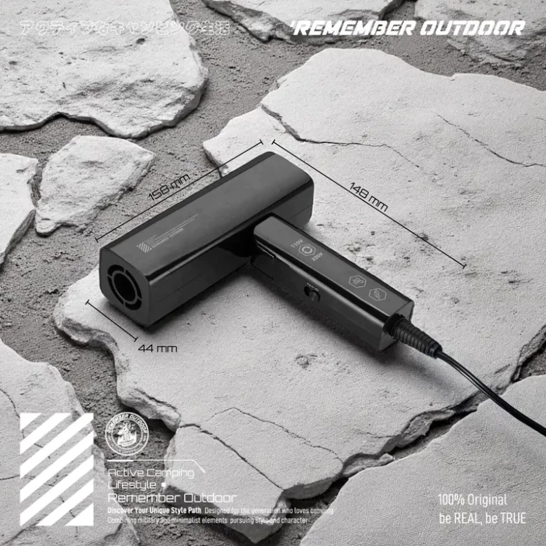 樂活不露 雷神吹風機【綠色工場】國際雙電壓 可折疊 Remember Outdoor 吹風機