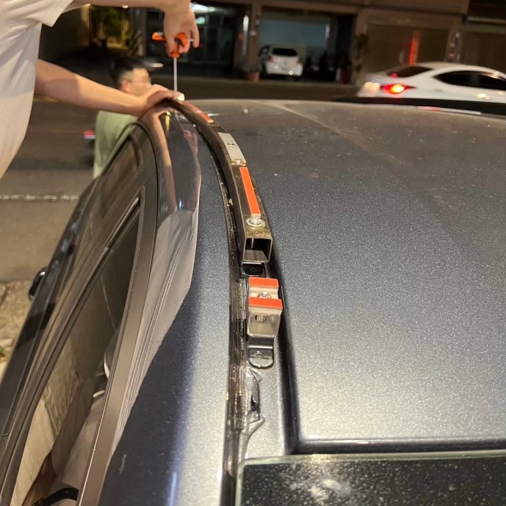 Luxgen N7 專用直桿【綠色工場】車頂架 行李架 車頂直桿 N7專用 電動車 免鑽孔 可直上