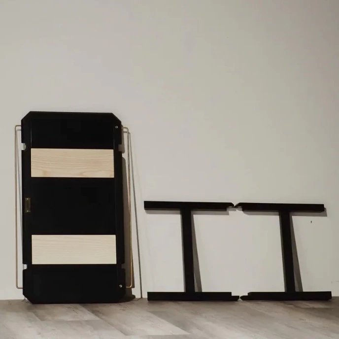 鍛木企業社 如常桌【綠色工場】台灣製 IGT桌 露營桌 實木桌 收納桌 三單位桌 附收納袋 風格露營