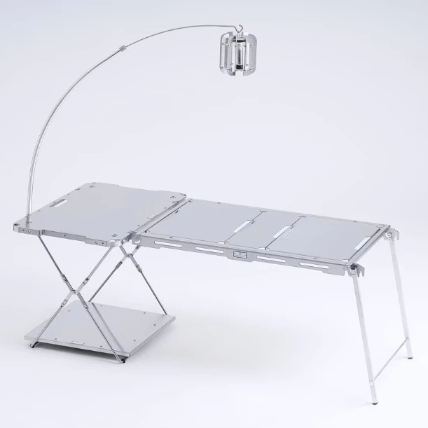 地域仕事 Territory Task SWIFT系列 2.5單位延伸桌框【綠色工場】IGT單位桌 露營桌 不鏽鋼材質