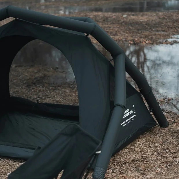 CAMVIL GODONG AIR 充氣田螺帳 2P【綠色工場】露營帳篷 充氣帳 4人帳篷 TC棉帳篷 氣柱帳