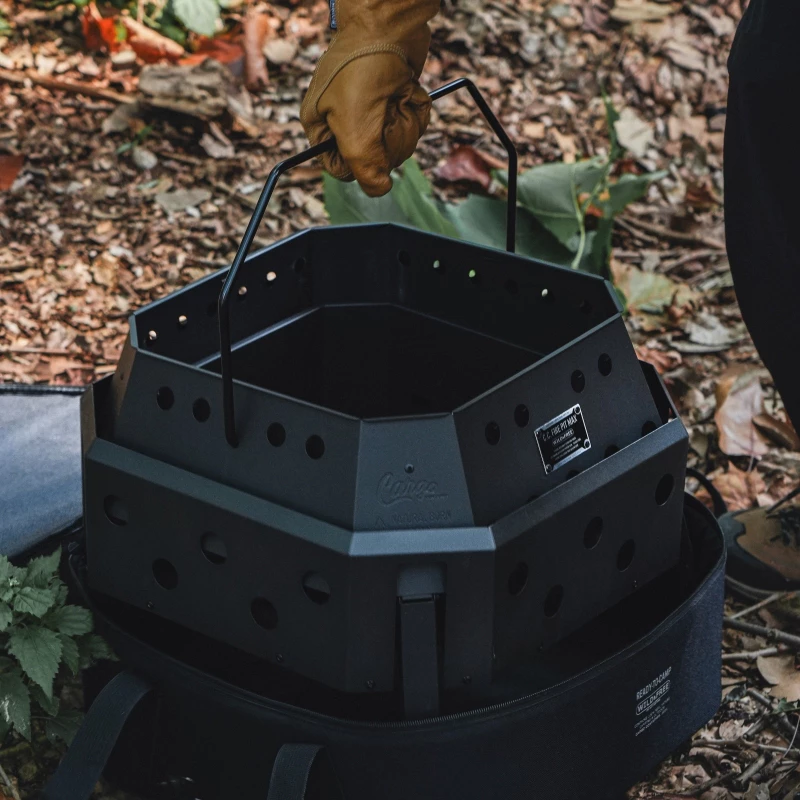 CARGO 焚火台【綠色工場】營火 生火 附收納袋 烤架 柴爐 柴燒爐 取暖爐 焚火台