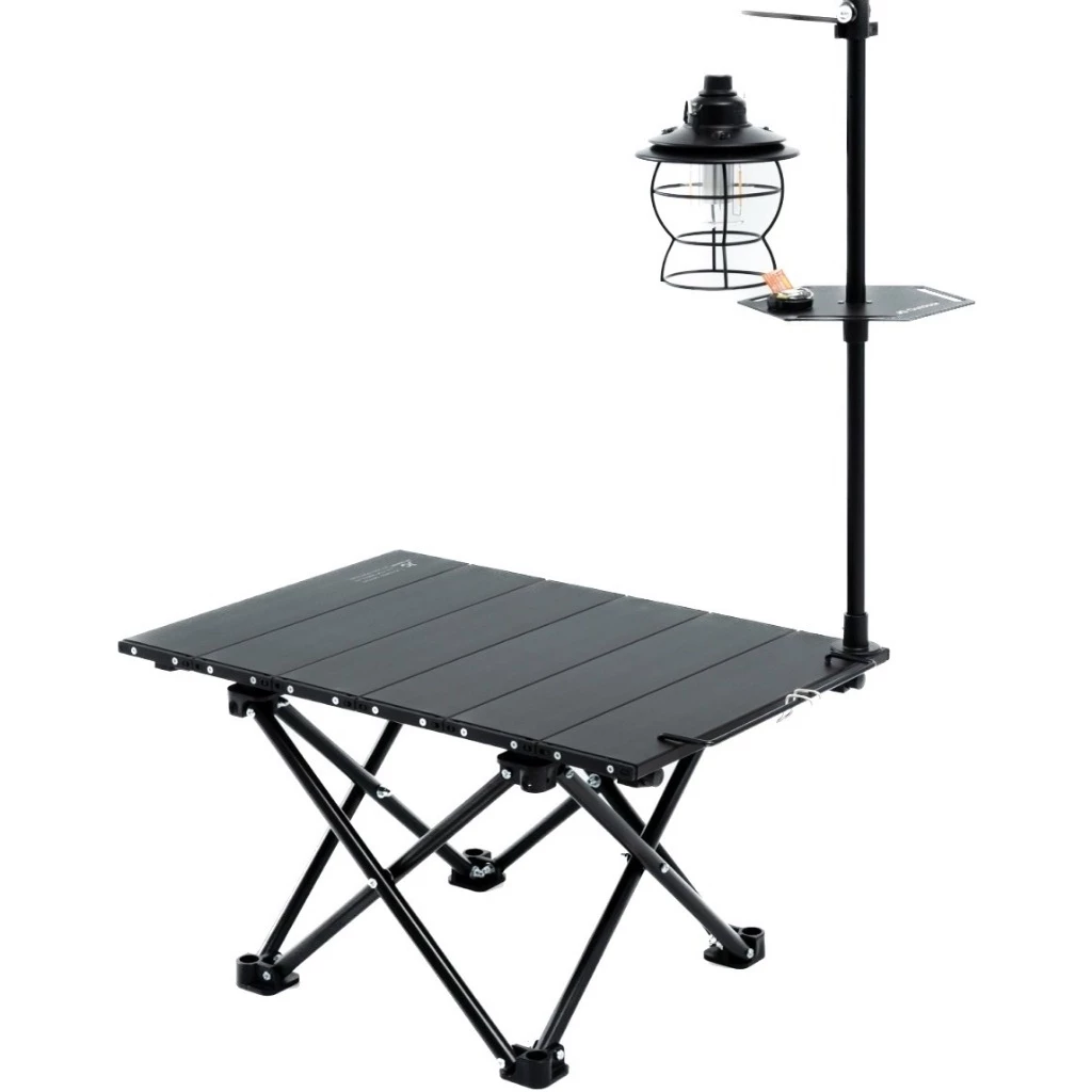 JG Mini Table 迷你桌【綠色工場】台灣製鋁合金蛋捲桌 鋁捲桌 露營桌 可拼接 附燈架、收納袋