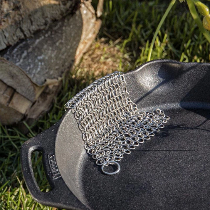 Petromax 不鏽鋼潔鍋鏈網【綠色工場】Chain Mail Cleaner 不鏽鋼鏈 鑄鐵清潔 鋼鏈