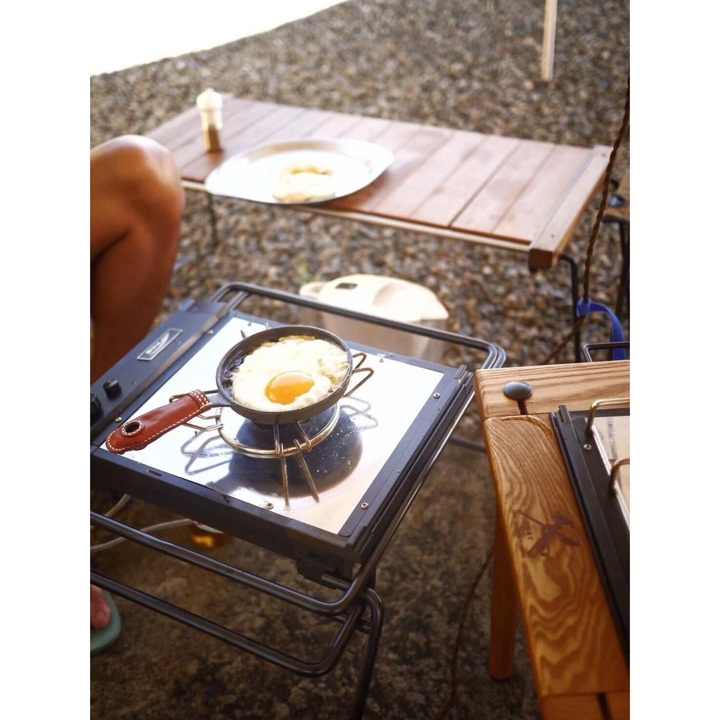 【綠色工場】鐵 鉄 Iron Work 多功能鐵架組(方型) 野炊用具 鐵件 鑄鐵架 柴燒架 鍛鐵桌 露營鐵器 鑄鐵風格