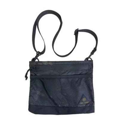 【綠色工場】 OWL CAMP 輕量斜包 側腰包 肩背包 小包 隨身包(多地迷彩/雪地迷彩/暗黑迷彩/虎紋迷彩)