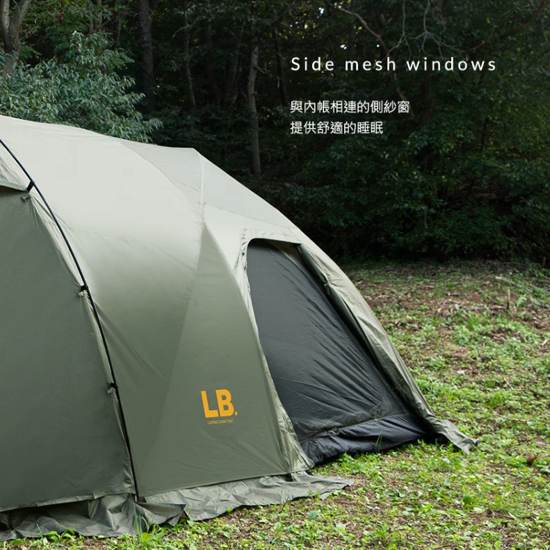 【綠色工場】〈現貨〉KAZMI KZM LB四人帳 四季帳 速搭帳 簡易帳 露營帳篷