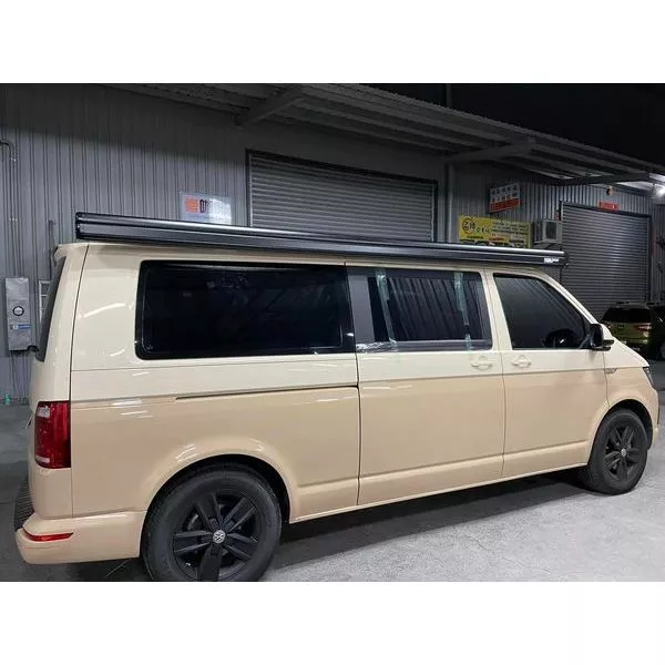 FIAMMA F45S 車邊帳 350 【綠色工場】黑色 車邊帳篷 天幕 客廳帳 遮陽帳 露營車 車頂架 帳篷