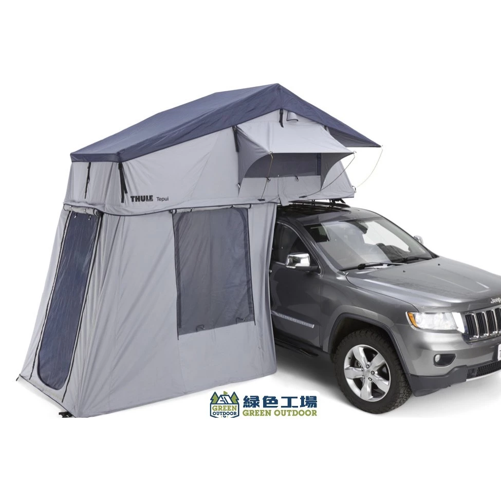 【綠色工場】THULE都樂Explorer 軟殼式車頂帳(三人) 車頂帳篷 車宿帳篷 三人帳 露營帳篷 野營 車泊