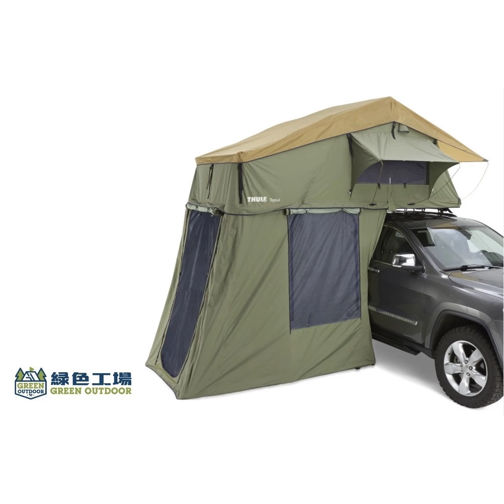 【綠色工場】THULE都樂 Explorer 軟殼式車頂帳(三人) 車頂帳篷 車宿帳篷 三人帳 露營帳篷 野營 車泊