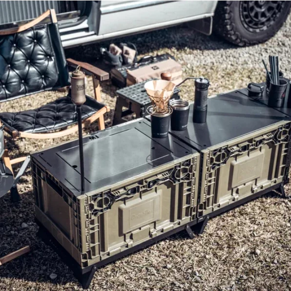 FIELD WORKS 鐵件系列 一單位爐板【綠色工場】黑鐵桌 IGT桌 一單位桌 多功能桌板 狂派箱專用桌版