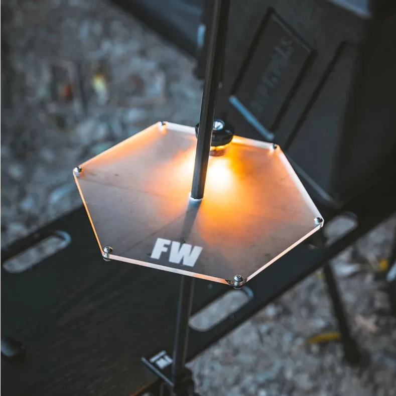 FIELD WORKS 鐵件系列 六角光板【綠色工場】Goal Zero專用 層板架 層架 黑鐵桌 IGT桌 一單位桌