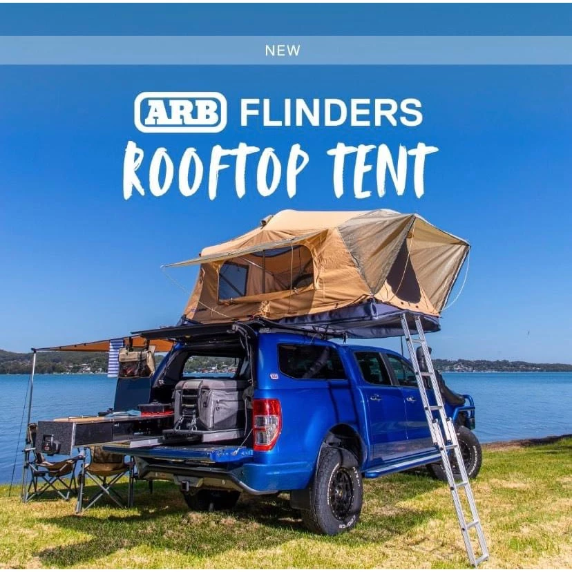 【綠色工場】ARB 4x4 Accessories 新品上市 Flinders 車頂帳篷 硬頂車頂帳 車泊 車宿