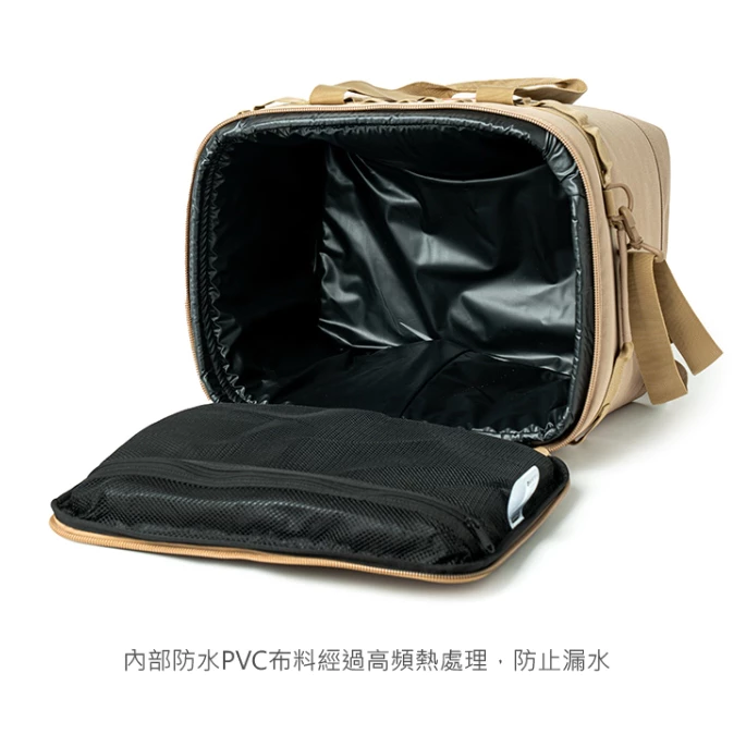 the earth CORDURA 保冷袋23L【綠色工場】保冰收納袋 保冰袋 置物袋 掛物袋 裝備袋 保冷 生鮮購物