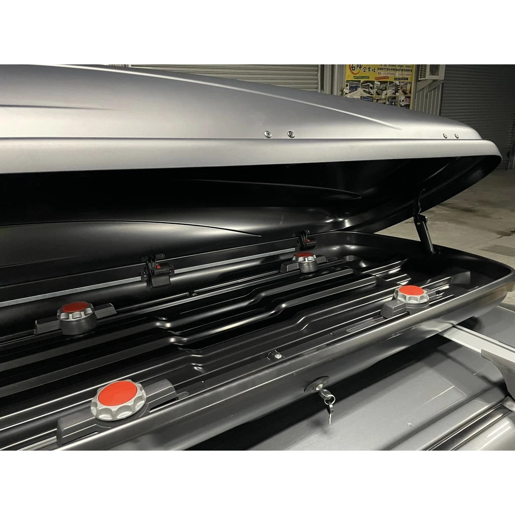 【綠色工場】Hapro Travelbox 5.0 新款鯊魚紋 鑽石紋 霧黑 雙開車頂行李箱 車用置物箱