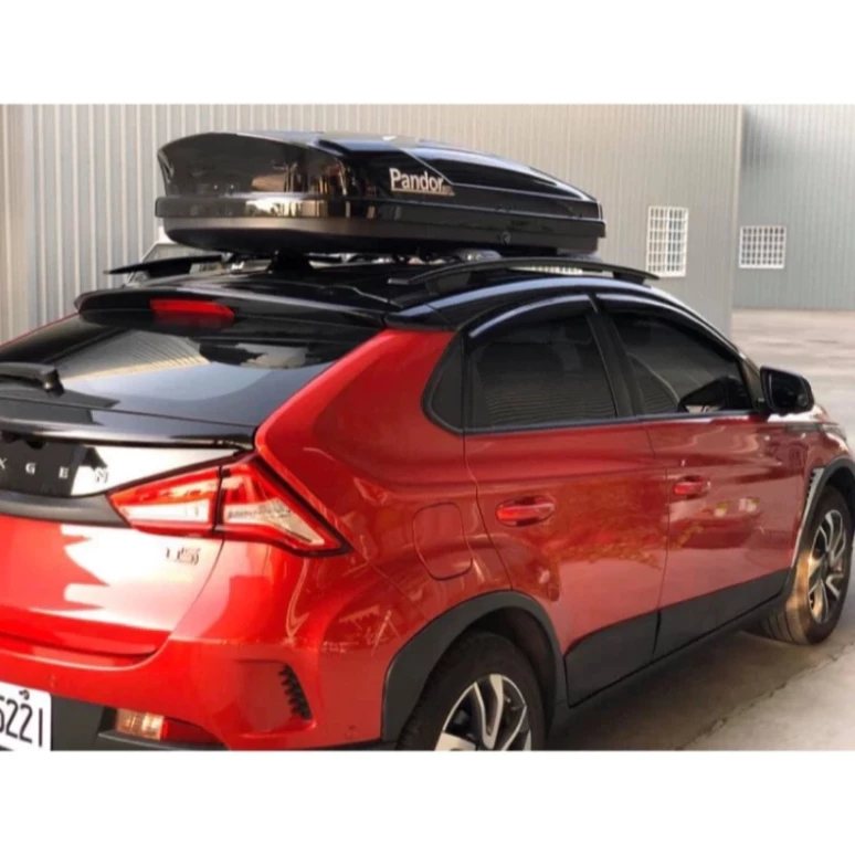 Overlook S2 雙系統/鑰匙式車頂箱 【綠色工場】450L 雙開快拆夾具 車頂箱 車頂置物箱 行李箱 車頂漢堡