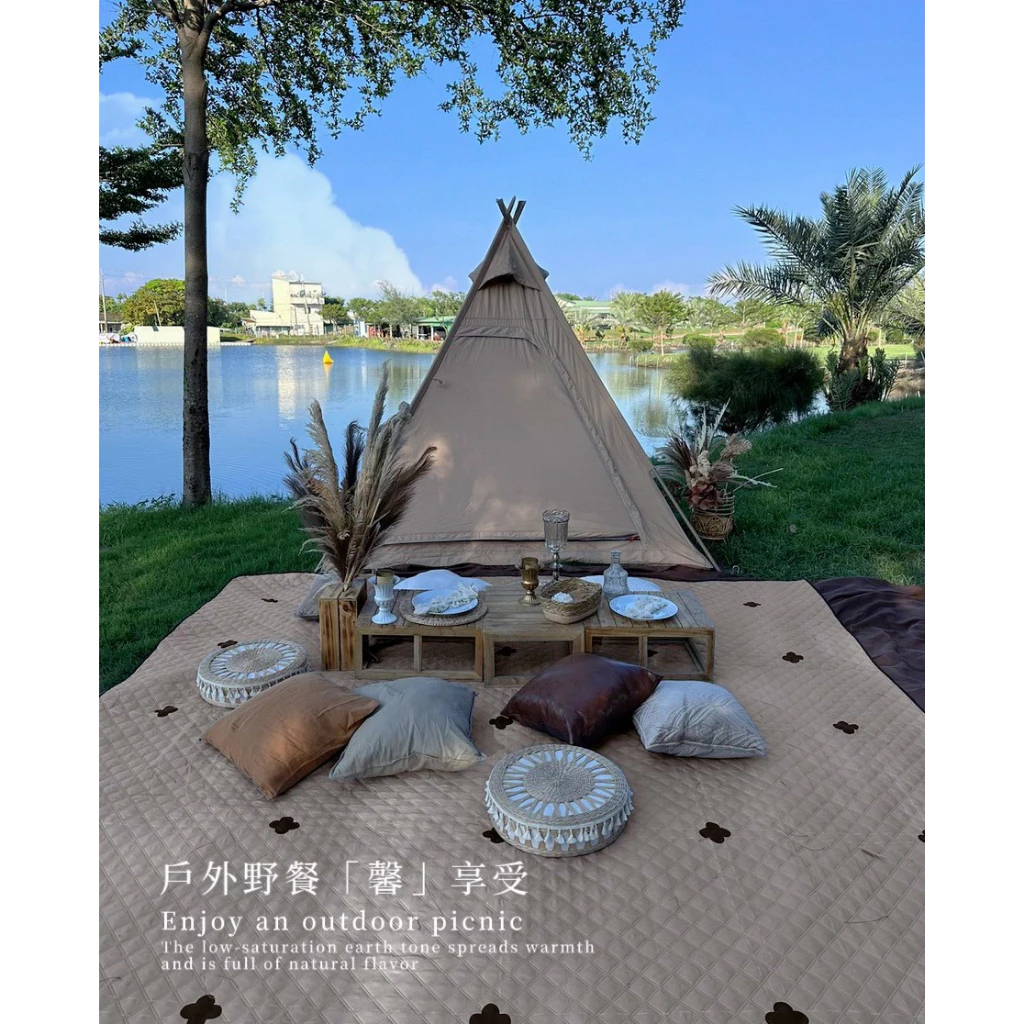 MB露營狂 MBCF 風格野餐墊【綠色工場】 3*3、2*2 獨家設計款 野營墊 內地墊 防潮墊 地墊 野餐墊 防潮地布