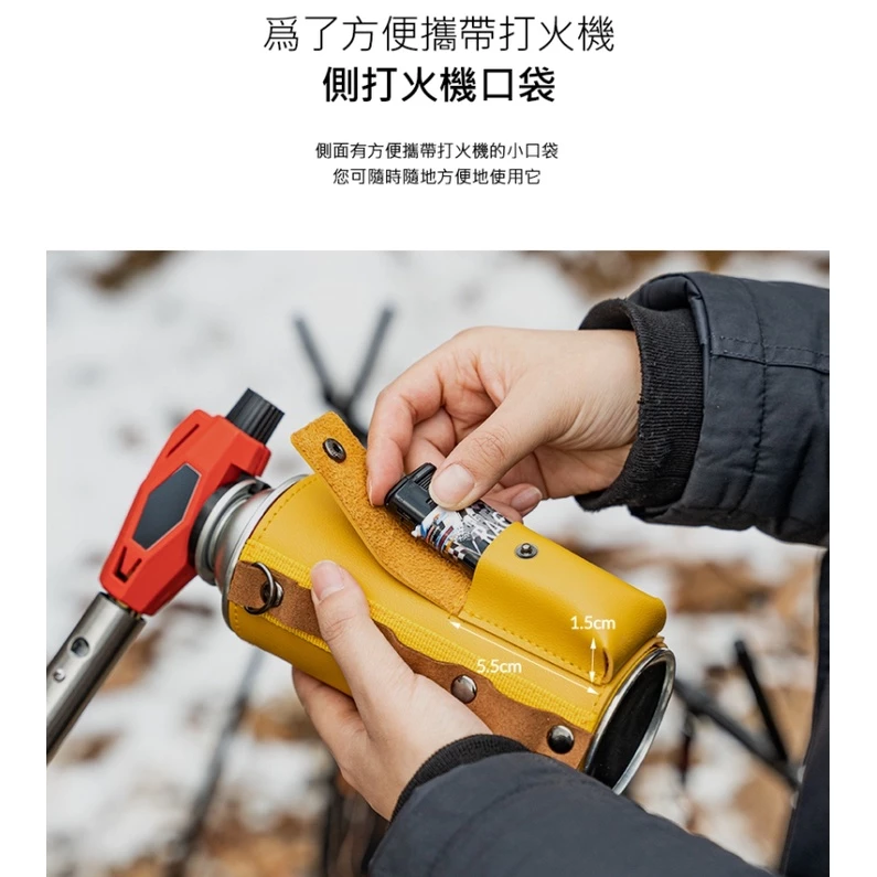 KAZMI KZM 風格瓦斯罐保護套 【綠色工場】(K21T3Z07) 瓦斯罐套 瓦斯套 瓦斯 卡式瓦斯爐 瓦斯爐 露營