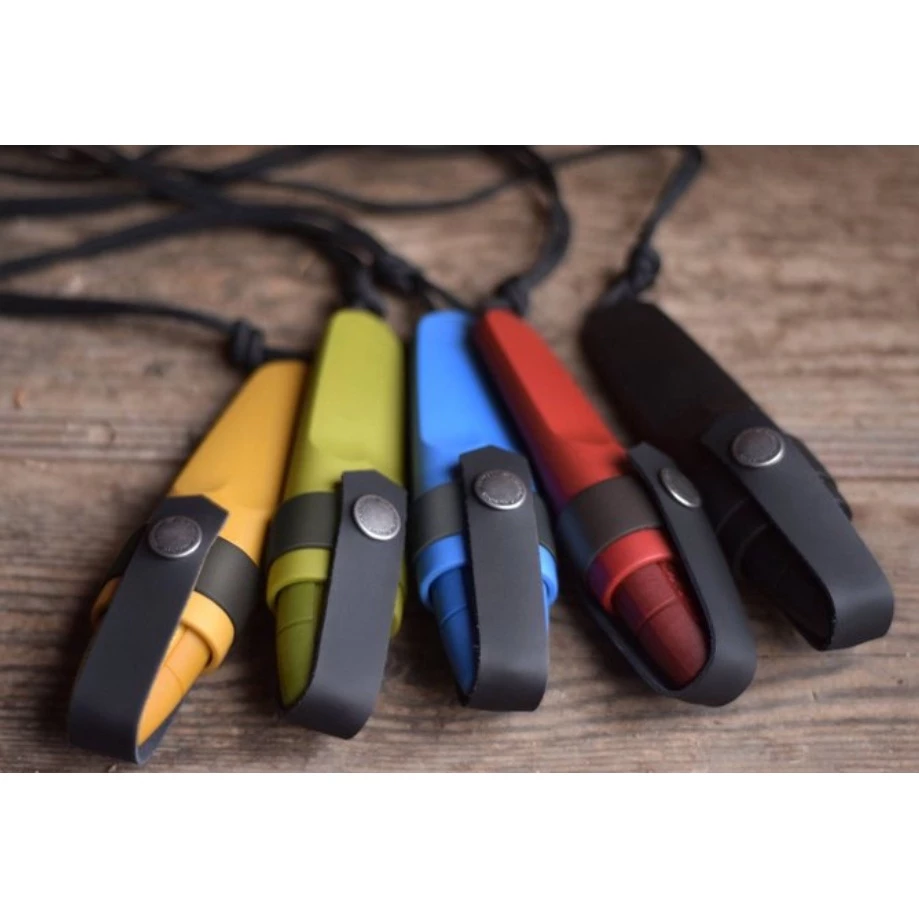 【綠色工場】?瑞典製? MORAKNIV Eldris Neck Knife Kit 不鏽鋼短直刀組 附掛繩、打火石