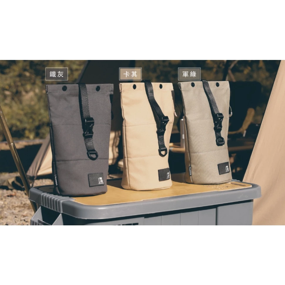【綠色工場】OLDDOG • HIRAME BAG 露營道具攜行袋 火手燈收納袋 軍風裝備袋 手提袋 萬用收納袋 露營