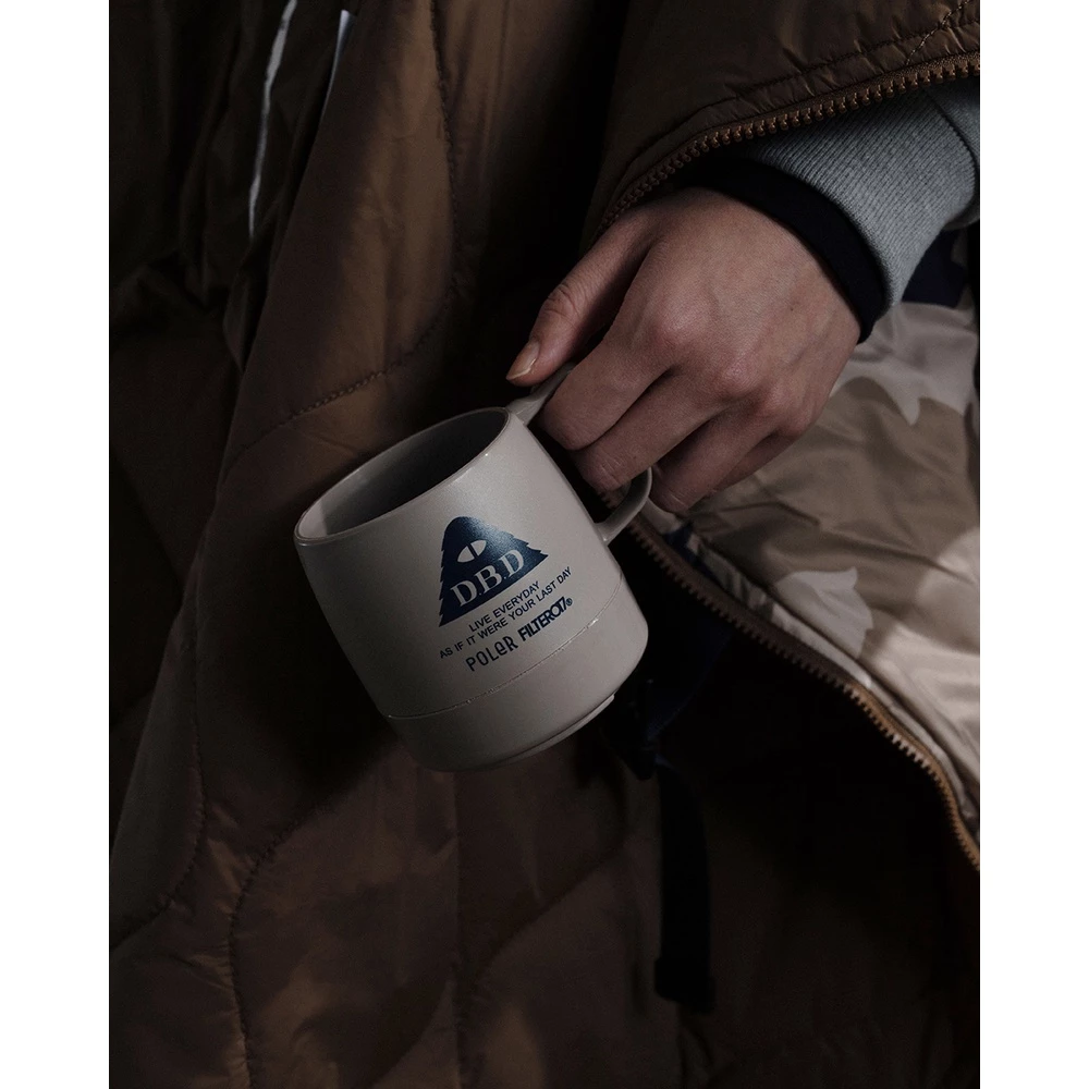 【綠色工場】Filter017® X POLeR® D.B.D Logo Dinex® 可層疊戶外保溫提耳杯 馬克杯