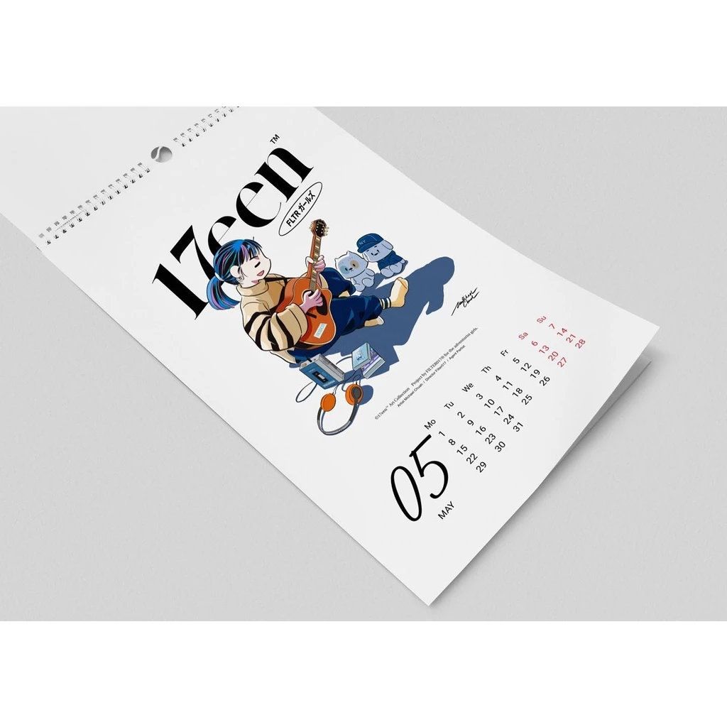 【綠色工場】現貨 Filter017 ©17een™ Art Collection 2023收藏畫冊年曆 月曆 日曆