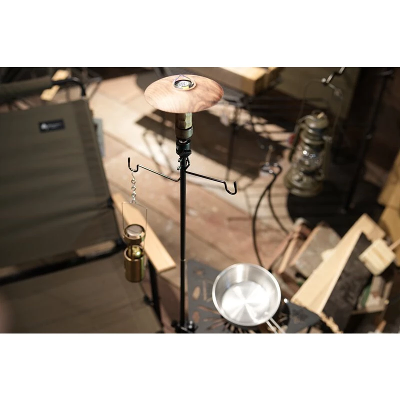 【綠色工場】FIELD WORKS 2way stand燈柱 桌邊燈柱 掛燈柱 燈架 黑化燈架